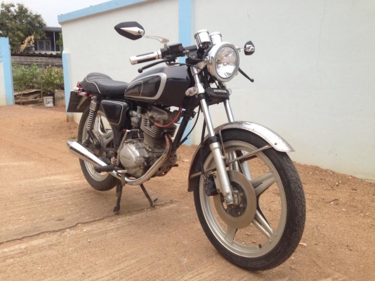 ขายรถHonda JX110 Cafe Racer  มีทะเบียนและเอกสารพร้อมโอน มีคลิปเครื่องยนต์