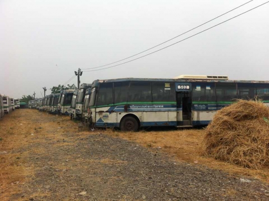 ขายรถบัสแอร์ยกชุด 70 กว่าคัน แอร์ เชื้อเพลิง ดีเซล ก๊าซNGV ทะเบียน ม.79 ขายเป็นกิโลกรัม ขายกิโลละ 10 บาท