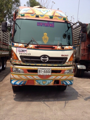 ขาย HINO 380  24ล้อ ดั้มเกษตร ปี53 สนใจติดต่อ 0875770070. ราคา2800000คับผม