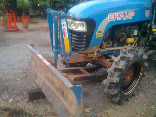 NEW!! ๆ ครับ แชมป์ รุ่นMX 6255 ใบมีดดันดิน+ผานพรวณ6*22 ราคาพิเศษเบาๆ