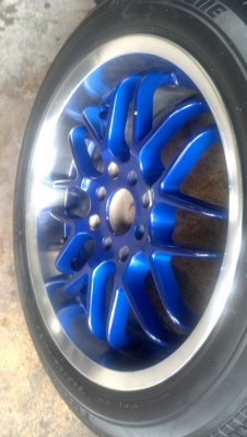 เม็กเลนโซ่ขอบ 16 พร้อมยางบริดสโตน 4 รู 100 เม็กเลนโซ่ขอบ 16 พร้อมยางบริดสโตน 4 รู 100