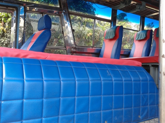 ขายรถบัส พัดลม 12ม. 50 ที่นั้ง สภาพ 90 \%