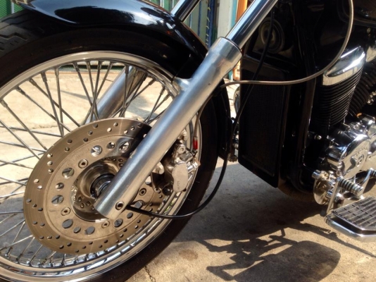 ต้ำพระราม2มาใหม่HONDA STEED400 เอกสารอินวอย์ ราคา61500฿ เท่านั้น แต่งสไตร์HD