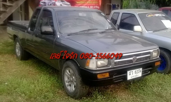 ***ขายแล้วครับขอบคุณ Truck2hand ขายกระบะแค็ป สวยๆ TOYOTA ไมตี้เอ็กซ์ 2.5 ปี36/93 เครื่องเดิมเกียร์เดิม แรงดี ไม่เยิ้ม ช่วงล่างแน่นคัสซีสวยเดิมไม่ปะ ไม่ผุ พื้นกระบะลอนสวยไม่ผุ หนา้-หลังเดิมไม่เคยชนหนัก ภายในสวยคอนโซลเต็ม พ.พาวเวอร์ โรงงาน แอร์ ล้อแม็ก ยางด