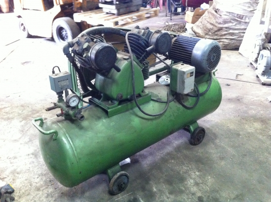 ปั๊มลม puma มอเตอร์ 5.5 แรง พร้อมใช้