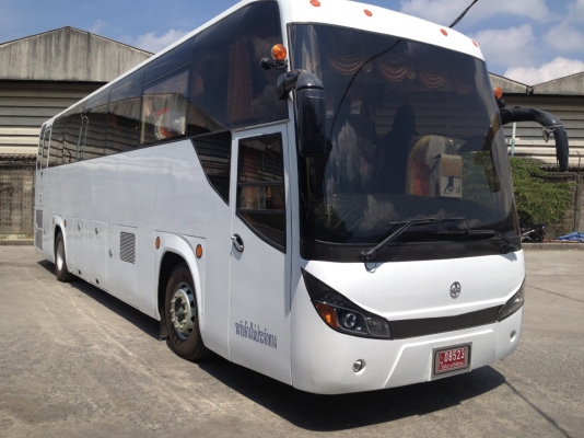 รถบัส 12ม. CNG แชสซีนำเข้า ต่ออู่บ้านโป่งและเชิดชัย ถุงลมเขาควาย เบรคแห้ง รีทาดเดอร์