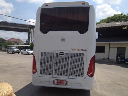 รถบัส 12ม. DIESEL แชสซีนำเข้า ต่อบ้านโป่งและเชิดชัย เบรคแห้ง รีทาดเดอร์