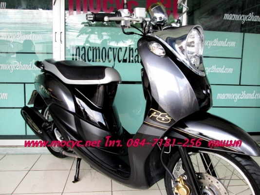 Fino PS  รถเดือน มิ.ย. ปี 56 สี เทาดำ สีขายดี แถมฟรี เสื้อ และหมวกกันน็อก 24900