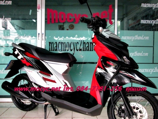 TTX  สีดำแดง รถเดือน มิ.ย. ปี 56 ระบบหัวฉีด ประหยัดนํ้ามัน  แถมฟรี เสื้อ และหมวกกันน็อก 26900
