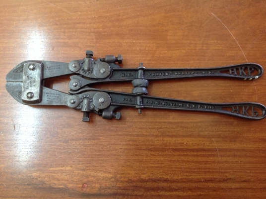 ขายกรรไกรตัดเหล็ก หัวน๊อต โบราณ อายุ 106 ปี ( Jan 12, 1909 ) เหล็กดีปากคมมาก