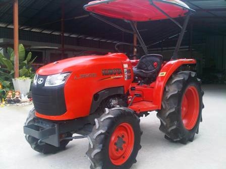 ขายรถไถ Kubota L 3608 (4WD) พร้อมโรตารี