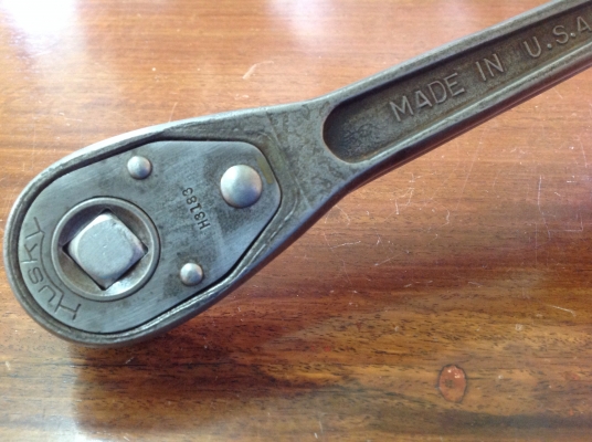 ขายก๊อกแก๊กโบราณ  Husky 1/2" ถอดเดือยเปลี่ยนสลับได้