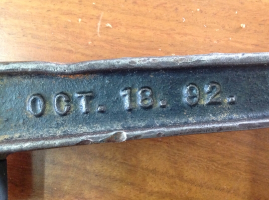 ขายกรรไกรตัดเหล็กโบราณ 36" ปี 1892 ตัวใหญ่ๆ เหล็กเก่าแข็งแรง ฟันคมมากๆ