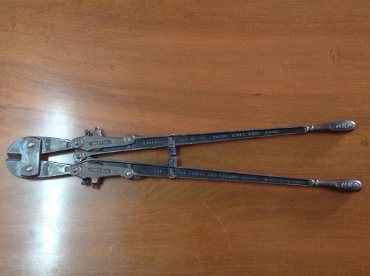 ขายกรรไกรตัดเหล็กโบราณ 36" ปี 1892 ตัวใหญ่ๆ เหล็กเก่าแข็งแรง ฟันคมมากๆ