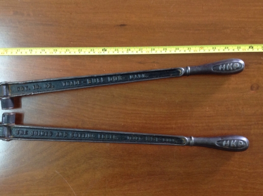 ขายกรรไกรตัดเหล็กโบราณ 36" ปี 1892 ตัวใหญ่ๆ เหล็กเก่าแข็งแรง ฟันคมมากๆ