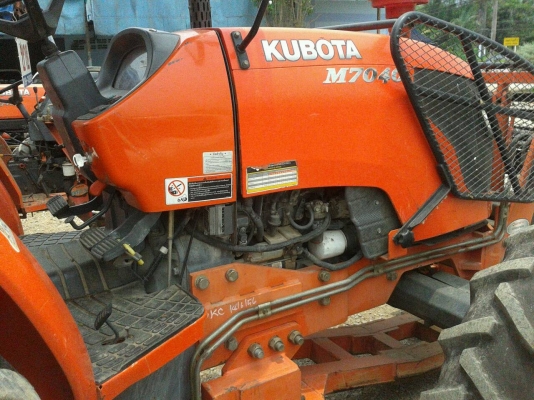 ขาย KUBOTA   M7040 ดันหน้า ผาน3