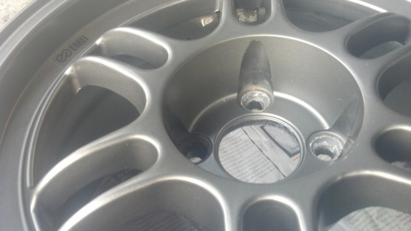 Rpf1 ขอบ 15 กว้าง 8 สีเทาดำ 4 รู 100 ราคา 8400