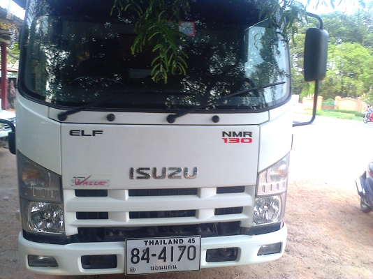 หกล้อ ISUZU-NMR-130 สภาพสวยๆพร้อมใช้งาน ทะเบียนชุดโอนครบ
