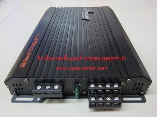 เพาเวอร์รถยนต์ Lanzar 4CH MOSFET รุ่น NU-1800 > 4400W ของใหม่ ขายถูก