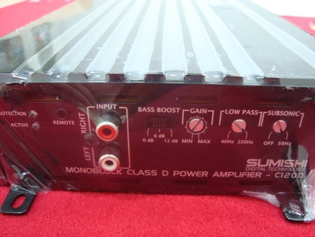 **ลดล้างสต็อก**เพาเวอร์รถยนต์ i AM POR > Class D Mono Bass รุ่น C120D ของใหม่ ขายถูก