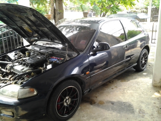 ขายซีวิคปี94 เครื่อง1500เกียร์ออโต้ ไม่เคยติดแก๊ส เอกสารพร้อมโอน