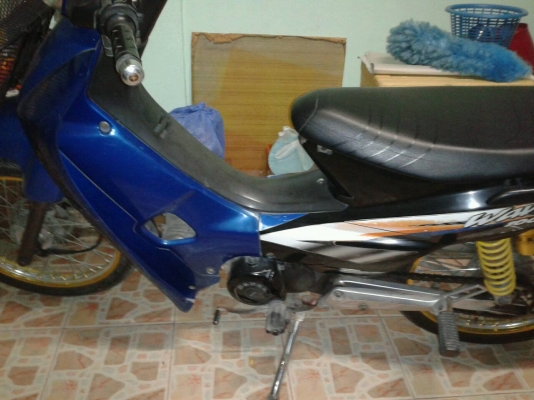 ขาย เวฟ 100 สีน้ำเงิน ดิสหน้า รถปี 2547 เจ้าของมือเดียว เล่ม เอกสารพร้อมโอน ราคาต่อรองได้