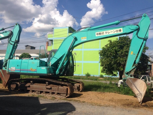 ขายรถแบคโฮเก่าญี่ปุ่น Kobelco SK200-6ES (YN10) สภาพสวย พร้อมใช้