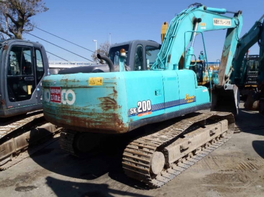 ขายรถแบคโฮเก่าญี่ปุ่น Kobelco SK200-6ES (YN10) สภาพสวย พร้อมใช้