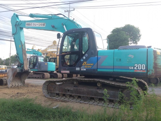 ขายรถแบคโฮเก่าญี่ปุ่น Kobelco SK200-6ES (YN10) สภาพสวย พร้อมใช้