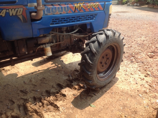 ปัญญาแทรคเตอร์มาแล้ว...จัดมาให้ครับ แชมป์ MX5900 พร้อมโรตาลี่ ตามสภาพครับ จัดส่ง อ.โกสัมภี จ.กำแพงเพชร