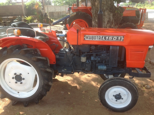ปัญญาแทรคเตอร์มาแล้ว...จัดมาให้ครับ คูโบต้า L1501 ตัวเปล่า เข้าร่องอ้อย ลากจูงเหมาะมากๆๆ จัดส่ง อ. เมือง จ.นครราชสีมา