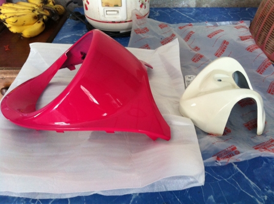 (ส่ง EMS ให้คุณอักษรศาสตร์ จ.ร้อยเอ็ด เรียบร้อยแล้ว ขอบคุณมากครับ)ขาย ครอบไฟหน้าสีชมพู+ครอบแผงคอสีขาว ฟีโน่ไมล์เดี่ยวตัวแรก ของใหม่ไม่เคยใช้งาน ราคาต่อรองได้ สามพราน นครปฐม (ส่ง EMS ให้คุณอักษรศาสตร์ จ.ร้อยเอ็ด เรียบร้อยแล้ว ขอบคุณมากครับ)ขาย ครอบไฟหน้าสีชมพู+ครอบแผงคอสีขาว ฟีโน่ไมล์เดี่ยวตัวแรก ของใหม่ไม่เคยใช้งาน ราคาต่อรองได้ สามพราน นครปฐม