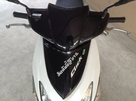 ขาย!!! ฮอนด้าคลิ๊ก รุ่นท็อปล้อแม็ก ปี50 รถเครื่องดีคับ ทะเบียนครบ ภาษีไม่หมด