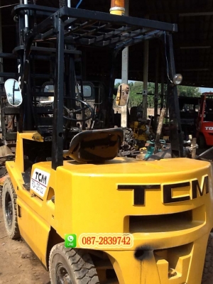 ขายรถโฟล์คลิฟ TCM ไม่มีเอกสาร ขนาด 2.5 ตัน
