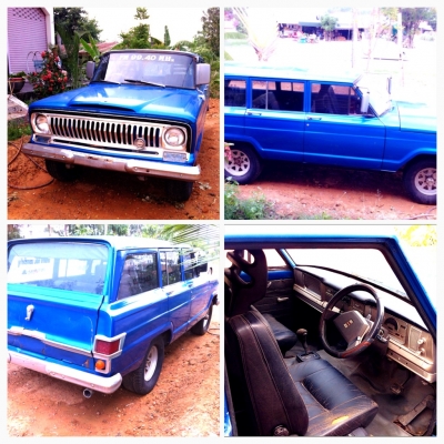 แลก/ขาย jeep wagoneer ทะเบียน อะไหล่ครบๆ  ราคาลดได้คับ
