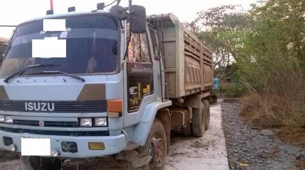ขายรถสิบล้อ ISUZU ROCKY  195 นางฟ้า ปี 39 ดั้มสามมิตร รถสวยพร้อมทำงาน