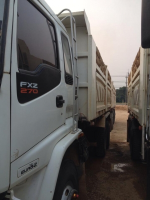 ขายดาวน์ Isuzu Deca 270  ปี 47ยูโร 2 ดั้ม สามมิตร รอนเฉียงมีระบบลากพ่วง