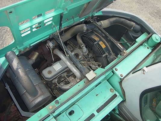 ขายรถแบคโฮเก่าญี่ปุ่น Kobelco SK115SR-1E (YV02) มาถึงที่ร้านแล้วครับ