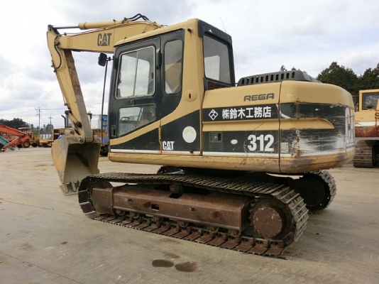 ขายด่วน CATERPILLAR 312 นำเข้าเองจากญี่ปุ่นสภาพสวยมาก เครื่องปั้มดี  ราคาคุยกันได้จ้า