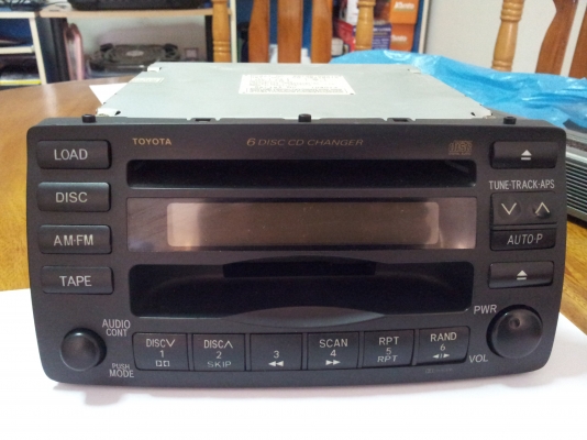 วิทยุ ซีดี เดิม TOYOTA  ALTIS (ถอดจากรถป้ายแดง)