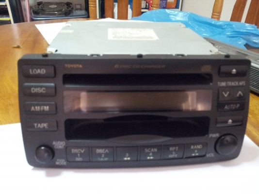 วิทยุ ซีดี เดิม TOYOTA  ALTIS (ถอดจากรถป้ายแดง)