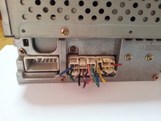 วิทยุ ซีดี เดิม TOYOTA  ALTIS (ถอดจากรถป้ายแดง)