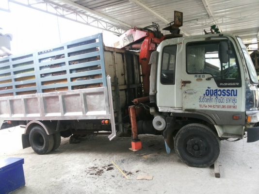 ขายรถ6ล้อติดเฮียบคีบเหล็กพร้อมใช้งาน