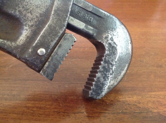 ขายคอม้าโบราณ RIDGID 18" ปี 1929 อายุ 85 ปี