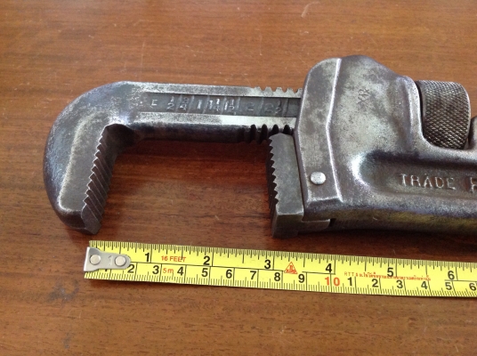 ขายคอม้าโบราณ RIDGID 18" ปี 1929 อายุ 85 ปี