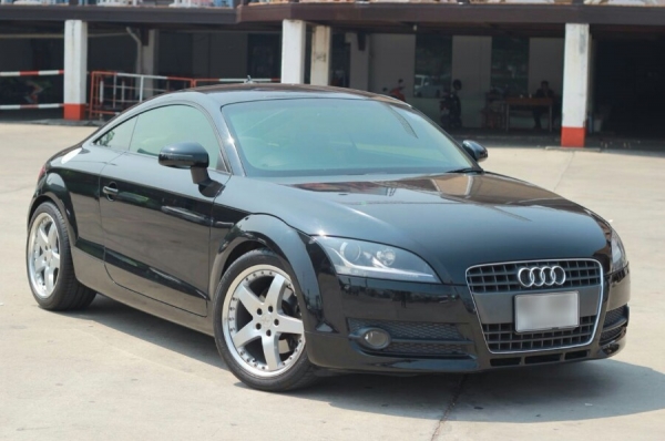 ขายด่วน Audi TT ปี 2007 รถมือเดียว สีดำ เกียร์ Auto