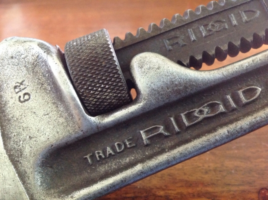 ขายคอม้าโบราณ RIDGID 14" ปี 1929 อายุ 85 ปี ขายคอม้าโบราณ RIDGID 14" ปี 1929 อายุ 85 ปี