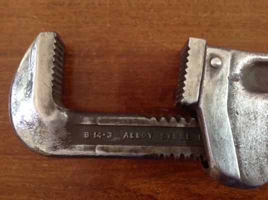 ขายคอม้าโบราณ RIDGID 14" ปี 1929 อายุ 85 ปี ขายคอม้าโบราณ RIDGID 14" ปี 1929 อายุ 85 ปี