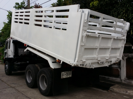 ขายรถบรรทุกดั้มสิบล้อ 1 เพลา Fuso 517M ดั้ม KAC กระบะทำใหม่