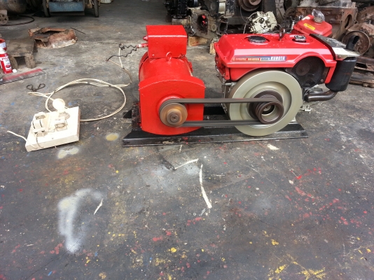 ขายเครื่องปั่นไฟขนาด 5กิโล พร้อมใช้งานประหยัดน้ำมัน